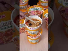 Мгновенные лапши, вермицелли, овощи и яйца с новым вкусом