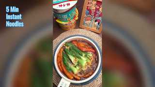 5-минутная лапша из сладкого картофеля, быстрое китайское блюдо