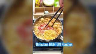 вкусно готовить лапшу с HUNTUN