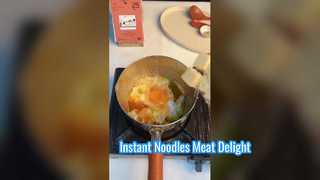 Приготовление лапши быстрого приготовления, вермишели с мясом