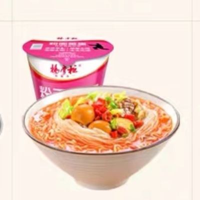 Вкусный 5 мин. Насыщенный томатами говядиной вкус вермичелли и мгновенные лапши 203G 12 месяцев Срок годности для быстрой еды